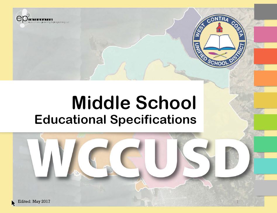 Middle School Educational Specifications